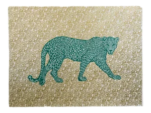 Leopard on the Prowl, Original Silkscreen, Unframed