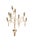 French 1900s Unique Light Oak French Candle Sconces - a Pair For Sale - Image 3 of 3