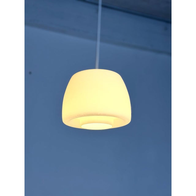 Opal Glass Pendant, 1950s For Sale - Image 4 of 7