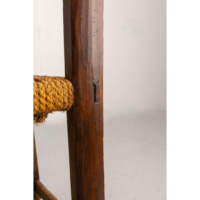 Wood Spanish Decorative Side Chairs in Pine, 1800s, Set of 2 For Sale - Image 7 of 13