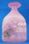 Glass 20th Century Blown Pink Glass Vase Bottle Worked with Acid from the Cenedese Glassworks, Italy, 1950s For Sale - Image 7 of 18