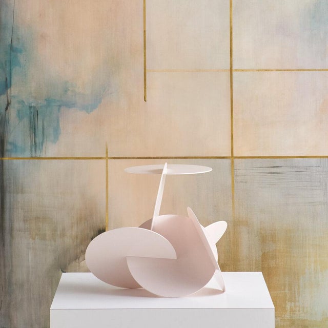 Paper Plates Side Table by House of Frankie Lou X Manifold For Sale - Image 4 of 12