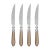 VIETRI Aladdin Brilliant Taupe Steak Knives - Set of 4 For Sale - Image 10 of 10