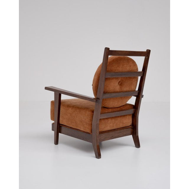 1950s Modernist French Armchair, 1950s For Sale - Image 5 of 11