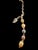 Stunning Sterling Silver Champagne & Gray South Sea Baroque Pearl Necklace