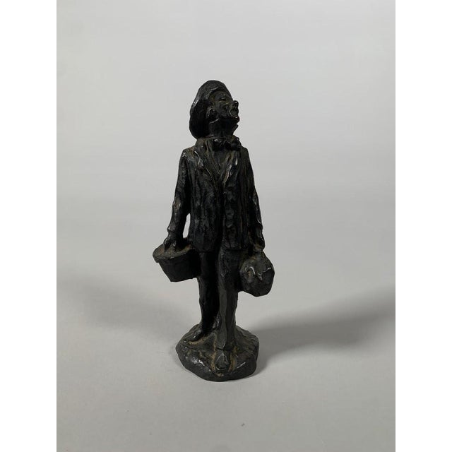 Metal Honoré Daumier (1808-1879) The Provincial in Paris (1855) Bronze Sculpture, 19th Century For Sale - Image 7 of 10