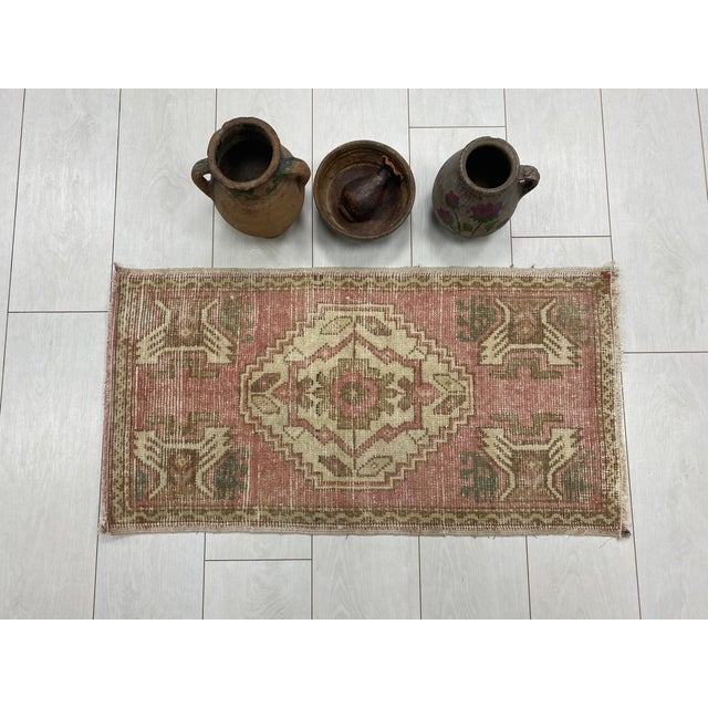 Turkish Oushak Wool Area Carpet For Sale - Image 3 of 6