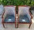 Vintage Hickory Chair Regency Mahogany Armchairs With Original James River Upholstery, Pair For Sale - Image 10 of 12