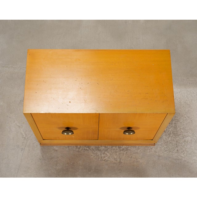 Charak Furniture Co. Tommi Parzinger for Charak Sideboard Server Two-Door Cabinet For Sale - Image 4 of 18