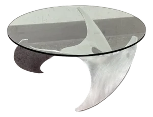 Ronald Schmitt for Knut Hesterberg Propeller Coffee Table, Circa 1970's