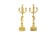 19th Century Gilt Bronze Five Arms Candelabra - a Pair For Sale - Image 12 of 12