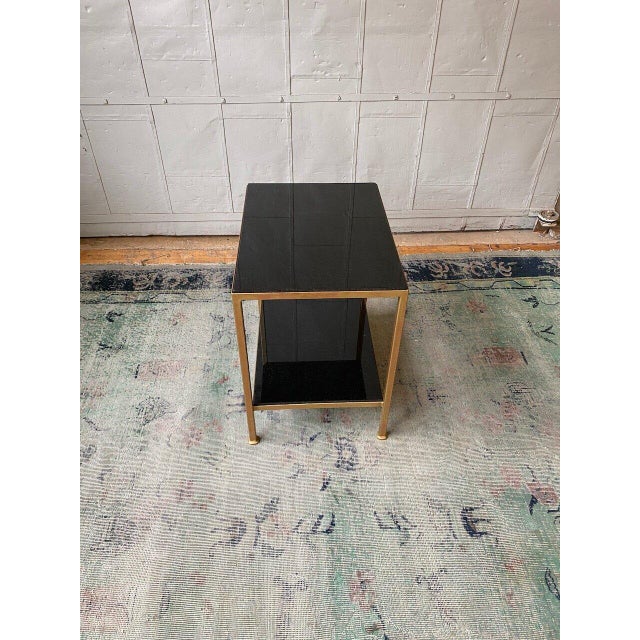 Marcelo End Table With Polished Granite For Sale - Image 4 of 9