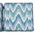 Schumacher Valkyrie Flame Stitch Parsons Ottomans in Emerald & Peacock- Pair For Sale - Image 10 of 10
