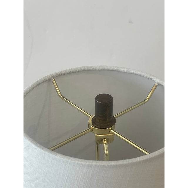 Camel 1960s, Audoux & Minet Rope Table Lamp , France For Sale - Image 8 of 10