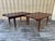 1960s A Pair of Newly Restored Mid Century Modern George Nelson Style Wood Slat Benches / Side Tables. For Sale - Image 5 of 18
