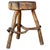 Late 19th Century Rustic Alpine Stool from Valle Daosta, Italy, 1890s For Sale - Image 18 of 18