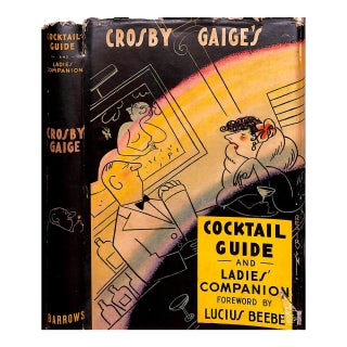 "Crosby Gaige's Cocktail Guide and Ladies' Companion" 1946 For Sale