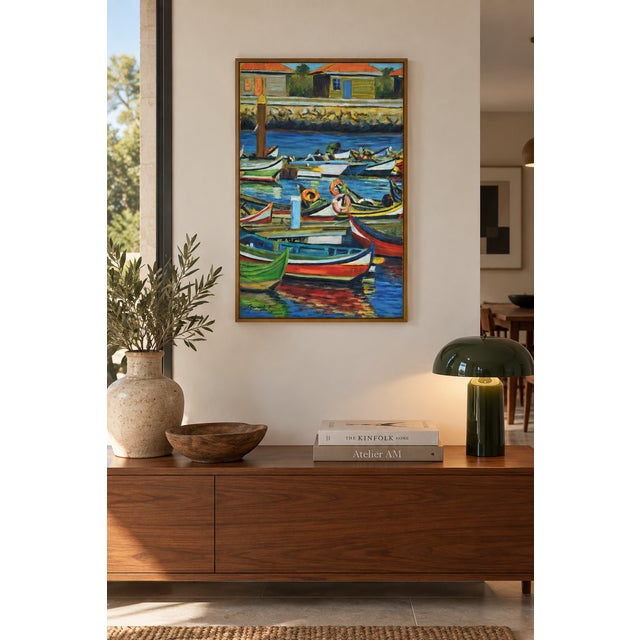 City of Aveiro, oil painting (40 x 60 cm, not framed), by Patrice Guiraud Patrice is a painter and sculptor who explores...