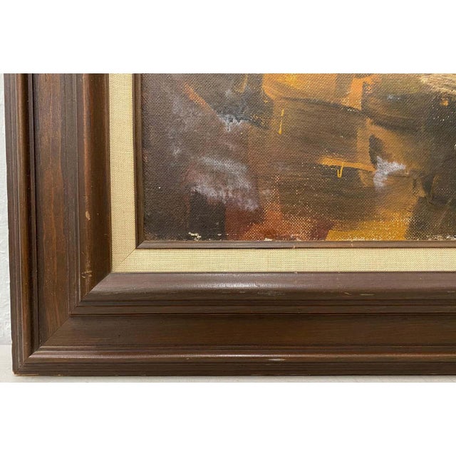 Jack Laycox Mid Century "Tug Boats" Oil Painting c.1960 Original oil on panel Dimensions 36" wide x 28" high The lightly...