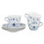 Ceramic Blue Fluted Plain Coffee Cups and Saucers from Royal Copenhagen, Early 20th Century, Set of 6 For Sale - Image 7 of 7