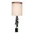 Mid Century Lamp Abstract Brutalist Welded Metal For Sale