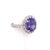 Traditional Tanzanite Diamond Ring 14k White Gold 5.30 TCW Certified For Sale - Image 3 of 18