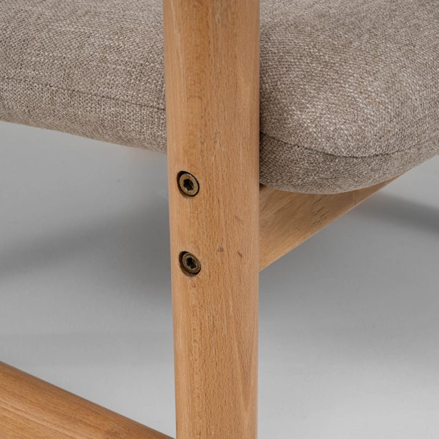 20th Century Czech Upholstered Armchairs - A Pair For Sale - Image 14 of 18