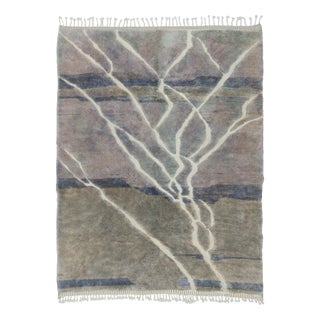 Hand-Knotted Wool Premium Rug by Azele Studio For Sale