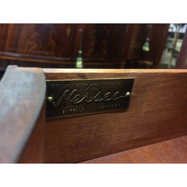 Vintage Secretary Desk, Mahogany Slant Front Desk For Sale - Image 14 of 16