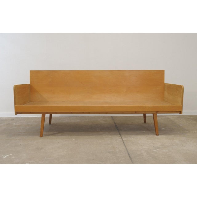 Mid-Century Modern Mid-Century Folding Sofa from Interier Praha, Czechoslovakia, 1960s For Sale - Image 3 of 18