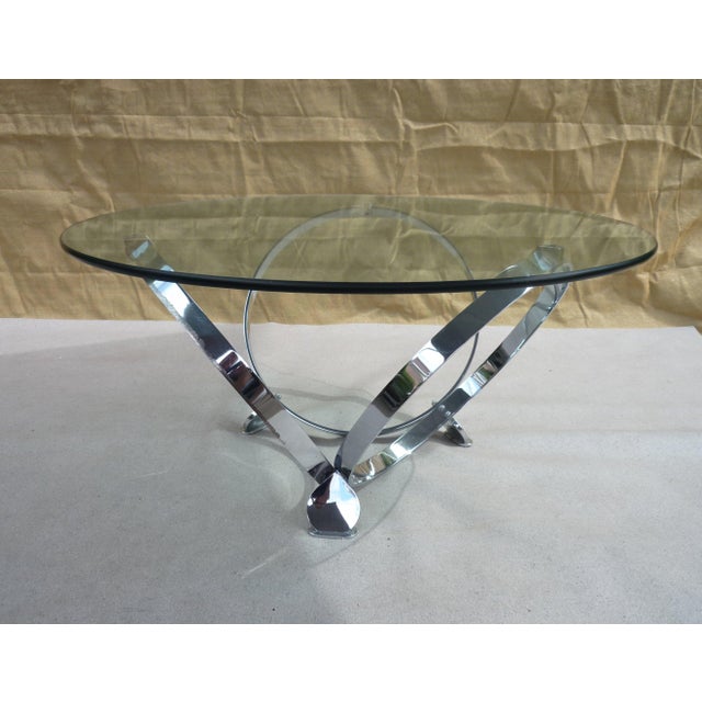 1960s Table Basse in Circles by Knut Hesterberg from Ronald Schmitt, 1960s For Sale - Image 5 of 11