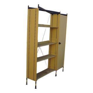 Spazio Modular Bookcase by BBPR for Olivetti, Italy, 1950s For Sale