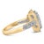 Immerse yourself in the timeless elegance of this exquisite 14K yellow gold ring, where a heart-shaped constellation of...