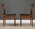 1960s Danish Modern Teak Black Dining Chairs by Henning Sorensen - Set of 6 For Sale - Image 5 of 10