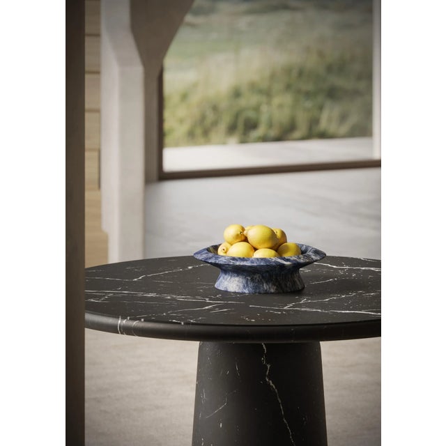 Stone Contemporary Centerpiece in Italian Marble by Ivan Colominas For Sale - Image 7 of 8