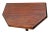 Mersman 1940s Ornate Wooden Accent Table, Victorian Style Plant Stand, Small Entryway Pedestal For Sale - Image 4 of 12