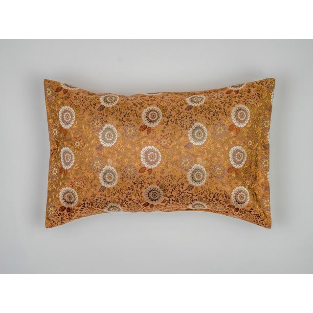 Textile Japanese Ceremonial Silk Lumbar Cushion by Renaras For Sale - Image 7 of 7