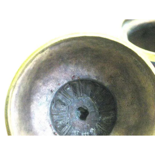 Republic Period Chinese Cloisonne Gilt Tripod Lidded Censer For Sale In West Palm - Image 6 of 11