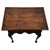 18th Century English Oak Side Table with Cabriole Legs For Sale - Image 3 of 12