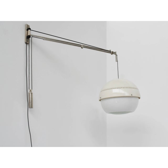 Large Swivel Counterweight Wall Lamp by Sergio Asti for Arteluce, Italy, 1966 For Sale - Image 6 of 11