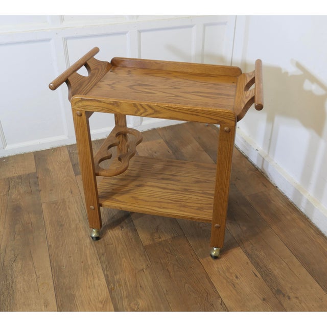 1960s Mid-Century Italian Cocktail Butlers Tray Trolley, 1960s For Sale - Image 5 of 8