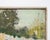 Wood Mid-Century Impressionist Summer Garden Oil Canvas Painting For Sale - Image 7 of 18