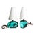 Blue Lamps with Murano Glass Blocks by Fontana Arte, 1960s, Set of 2, in Flawless conditions. Designed 1960 to 1969 This...