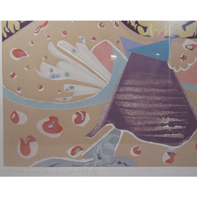 Limited Edition Print 3/10 - "I Know It's Time for Ritual but I Just Want to Fly" - Signed Reggae 1983 For Sale In Austin - Image 6 of 9