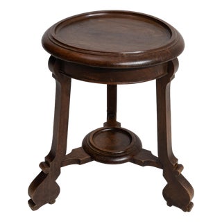 19th Century Eclectic Pedestal Table For Sale