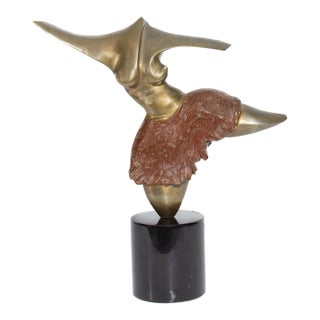 2004 “Splash Dance” Bronze Sculpture by Fritz Olsen For Sale