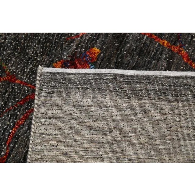 Pasargad Persian Gabbeh Rug For Sale - Image 4 of 4