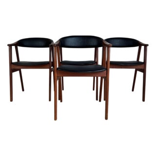 Vintage Danish Teak Chairs, 1960, Set of 4 For Sale