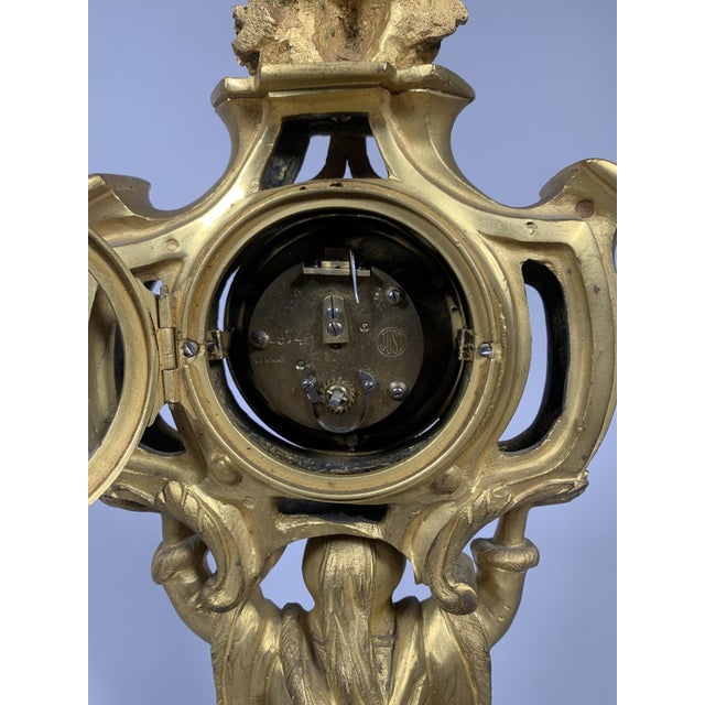 Antique Chinese-Style Clock, 1800s For Sale - Image 9 of 12