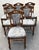 Love these upholstered oak dining chairs! Great companion chairs for the table in the last photo (another listing). This...